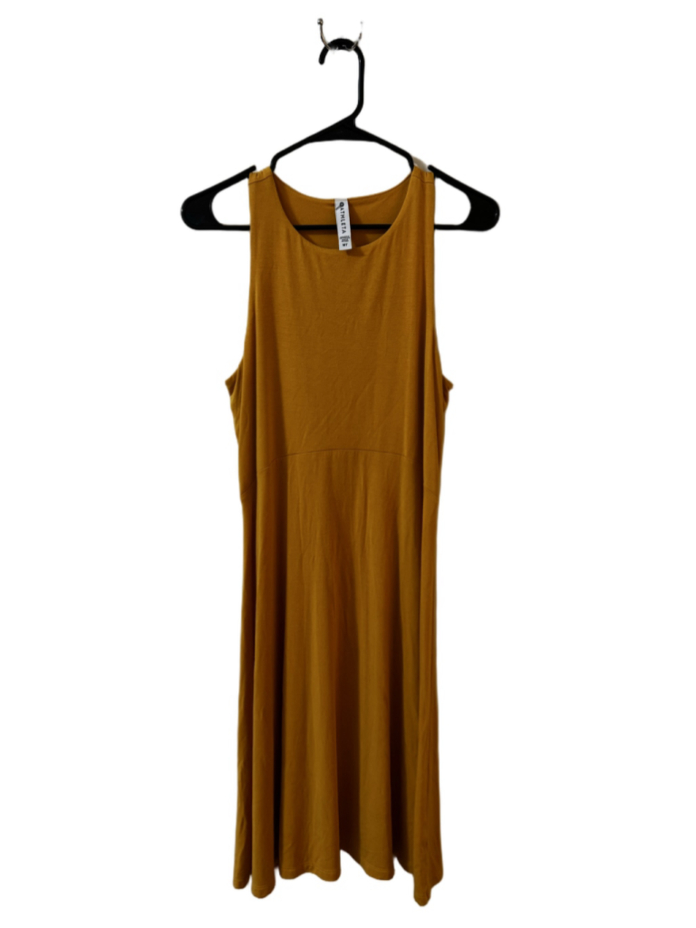 Athleta Mustard Yellow Tank Dress Medium Tall